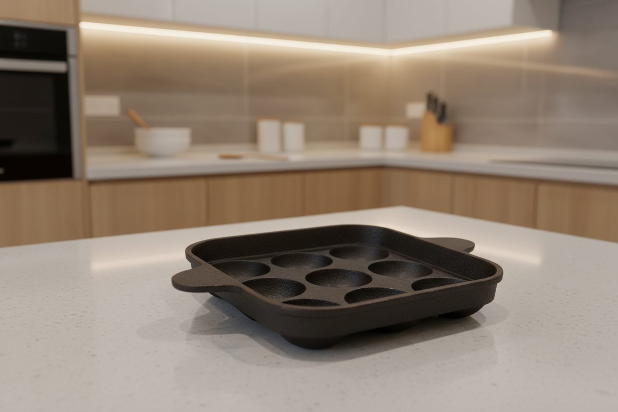 CASTrong Cast Iron Paniyaram  Pan