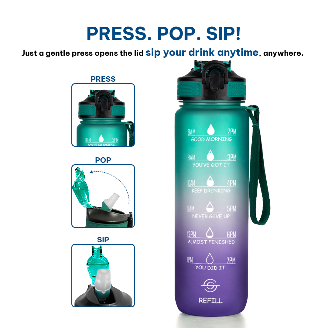 Motivational Water Bottle