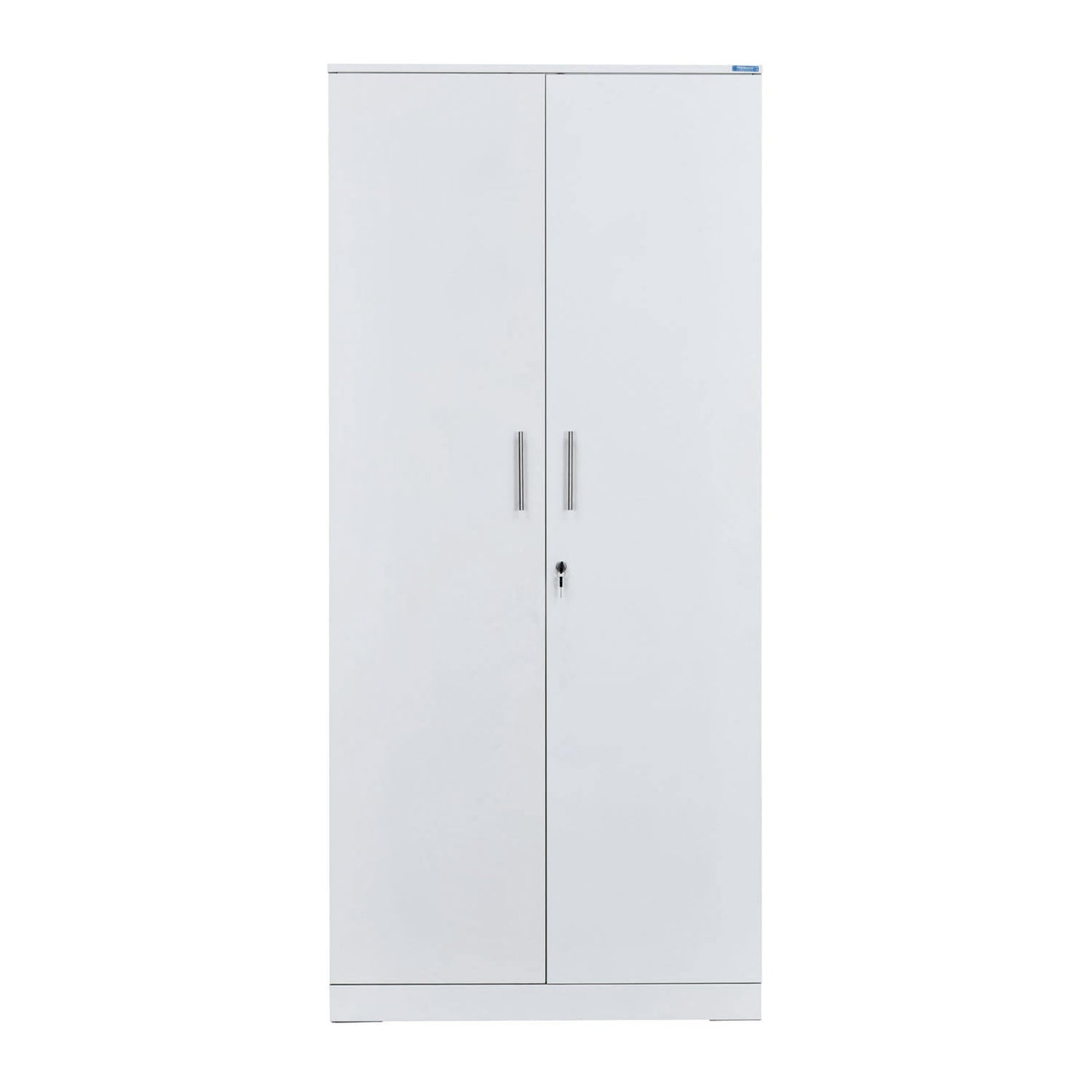 Nilkamal Rafel 2 Metal Door Wardrode (Textured White)