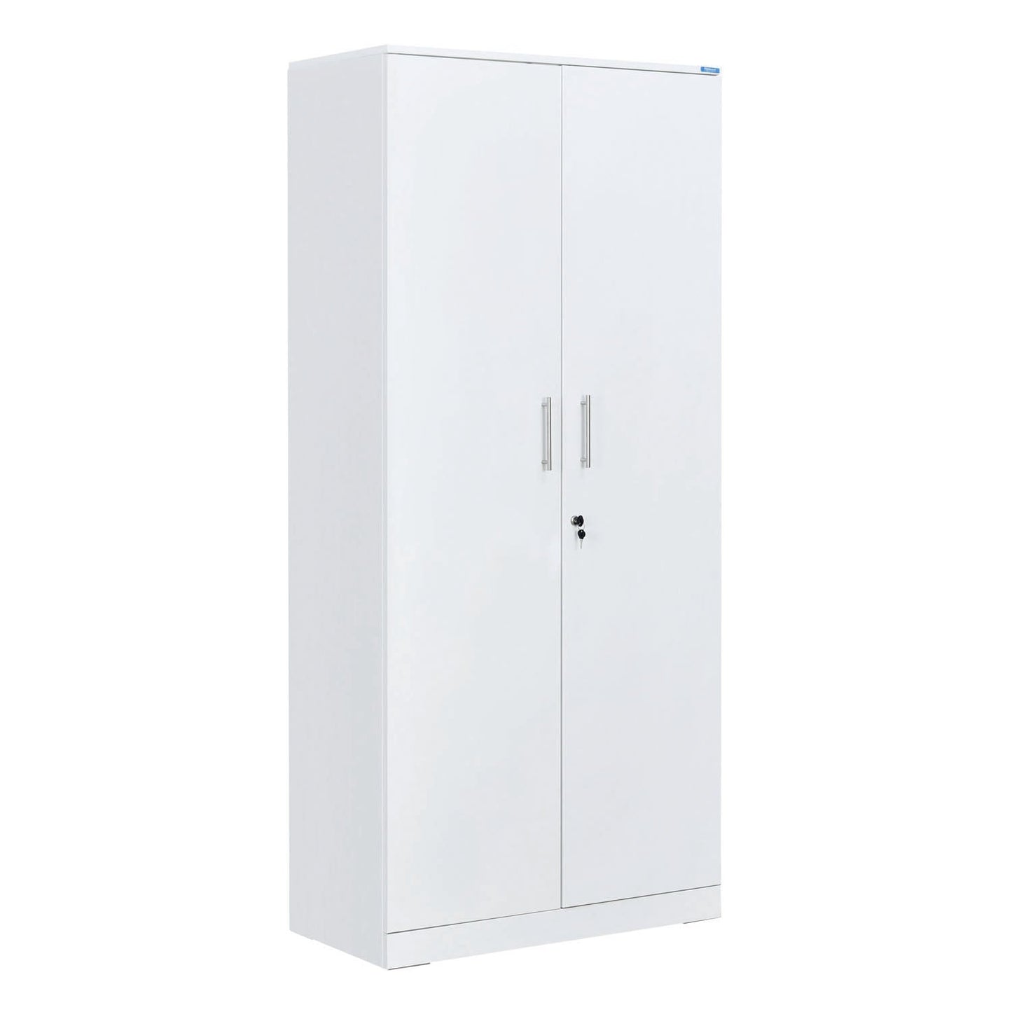 Nilkamal Rafel 2 Metal Door Wardrode (Textured White)