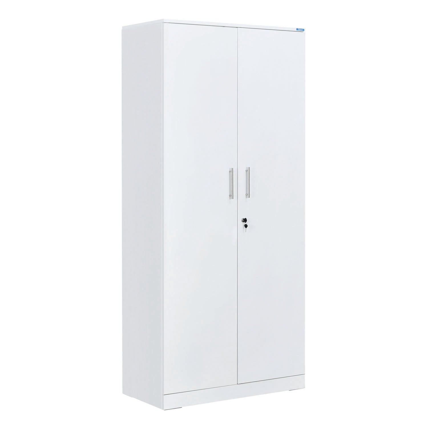 Nilkamal Rafel 2 Metal Door Wardrode (Textured White)