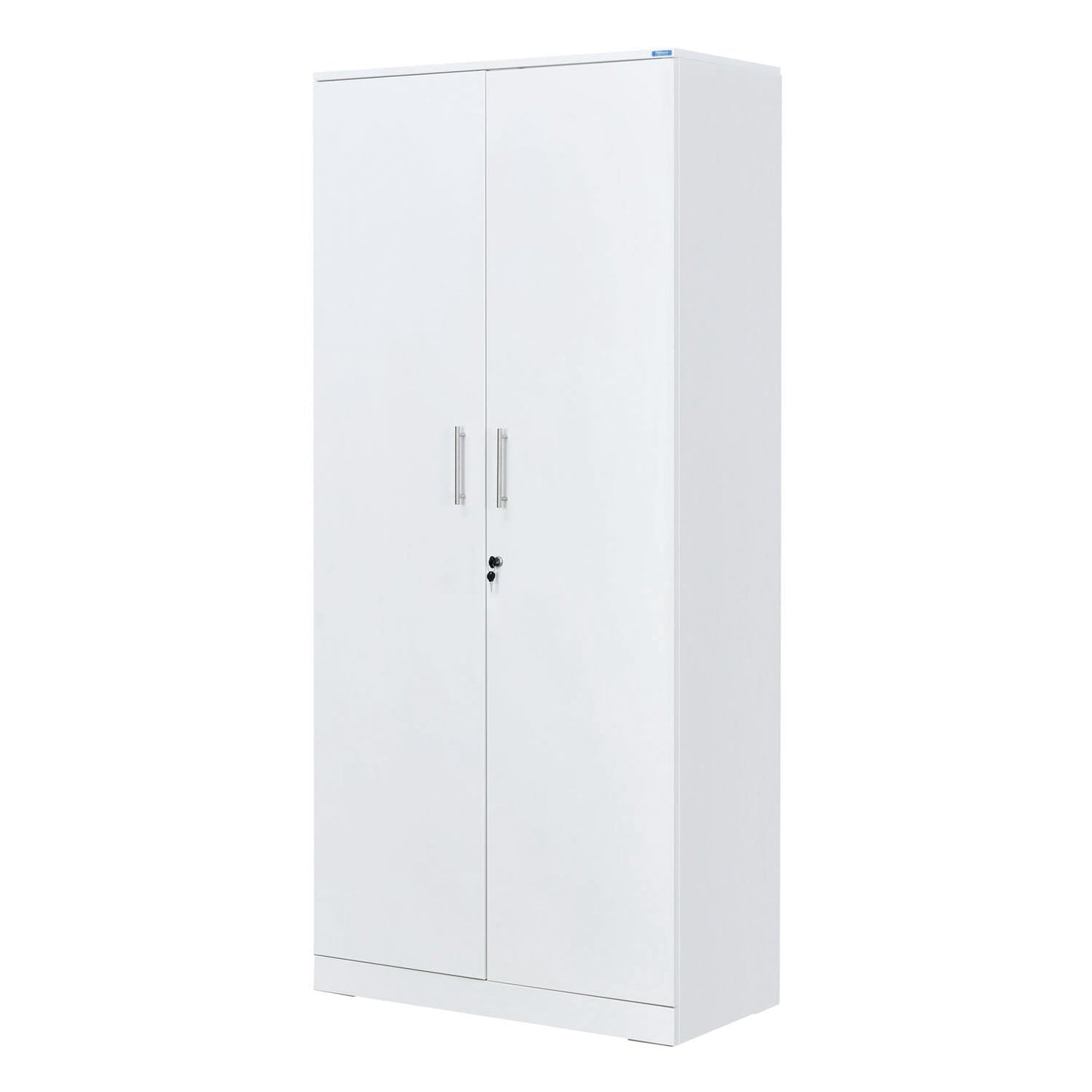 Nilkamal Rafel 2 Metal Door Wardrode (Textured White)