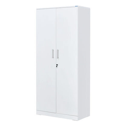 Nilkamal Rafel 2 Metal Door Wardrode (Textured White)