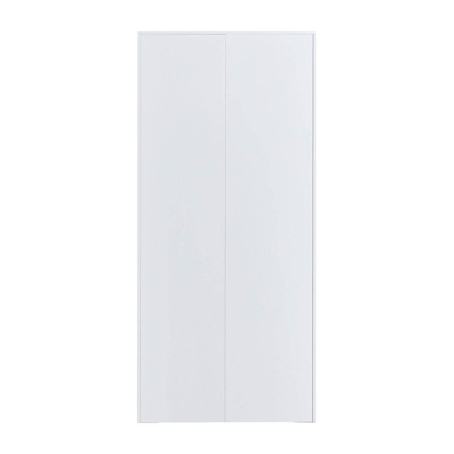Nilkamal Rafel 2 Metal Door Wardrode (Textured White)