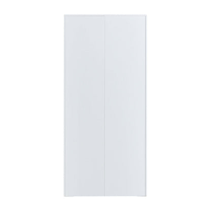 Nilkamal Rafel 2 Metal Door Wardrode (Textured White)