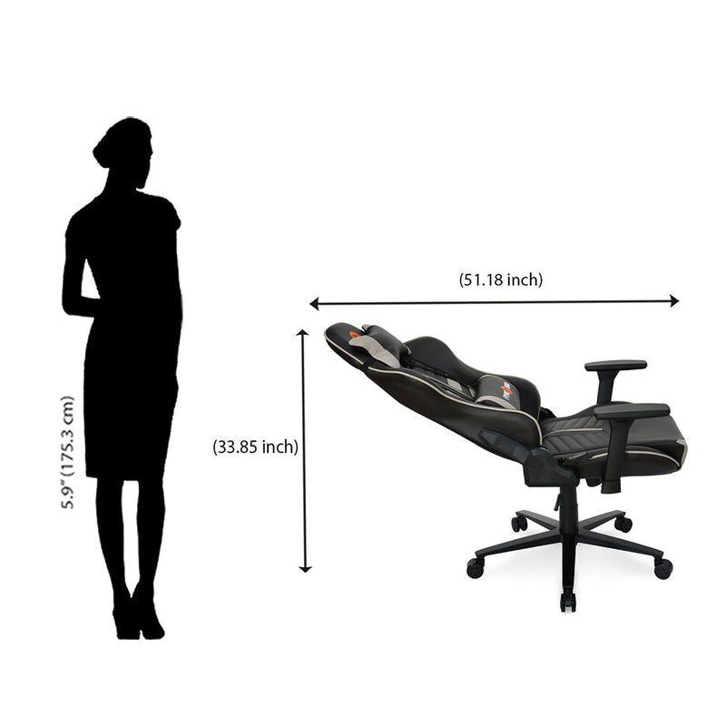 Nilkamal Fyrebird Razos Gaming Chair (Brown / Beige)