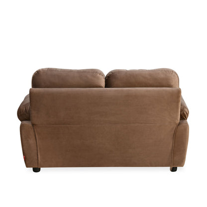 Nilkamal Rebecca Fabric 2 Seater Sofa (Brown)