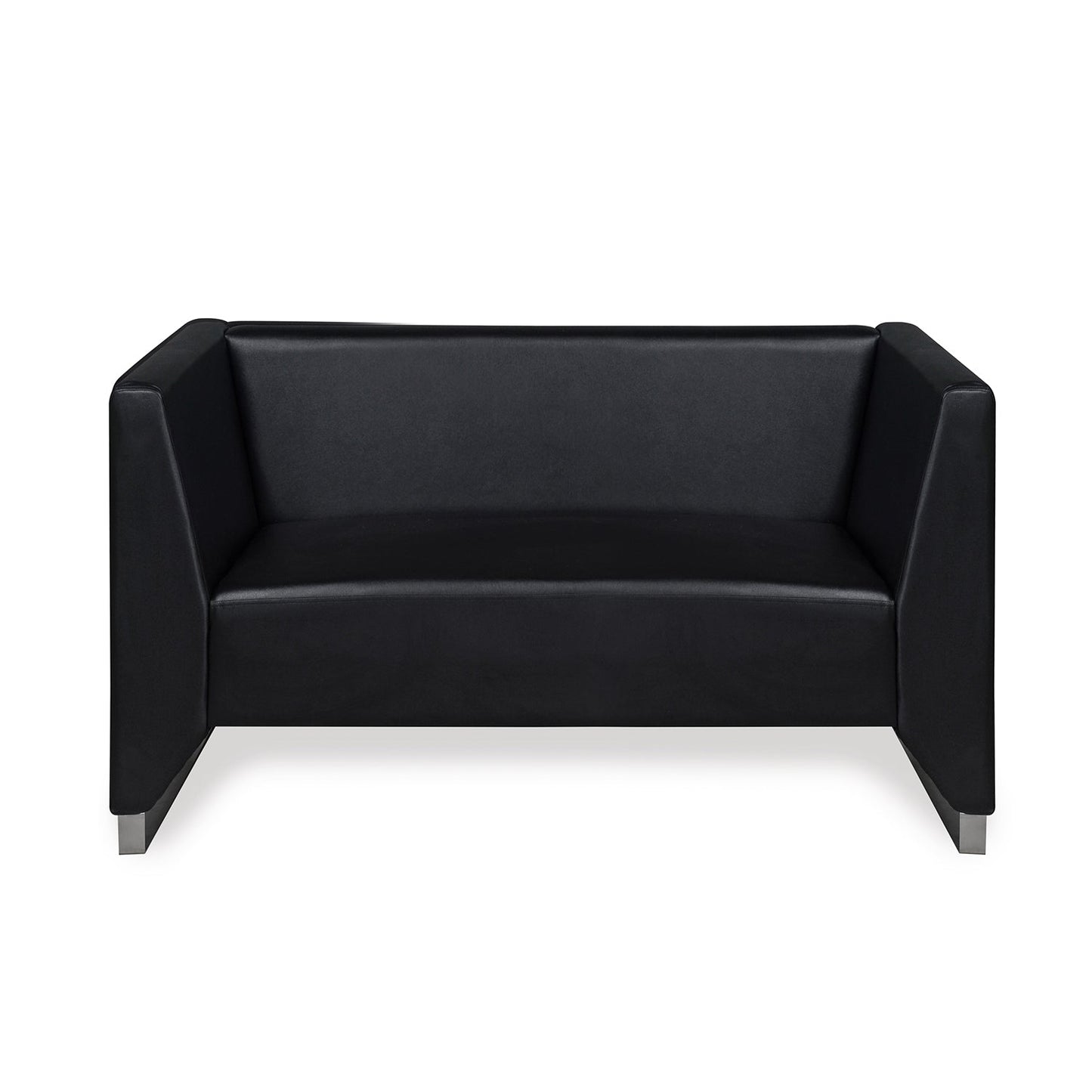 Nilkamal Reed 2 Seater Sofa (Black)