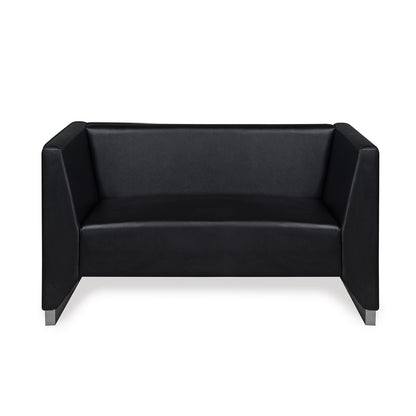Nilkamal Reed 2 Seater Sofa (Black)