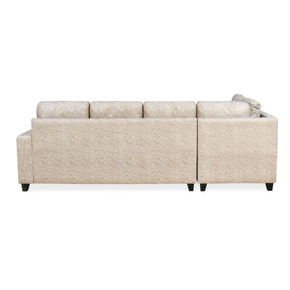 Nilkamal Regal Lounger LHS Sofa (Cream)