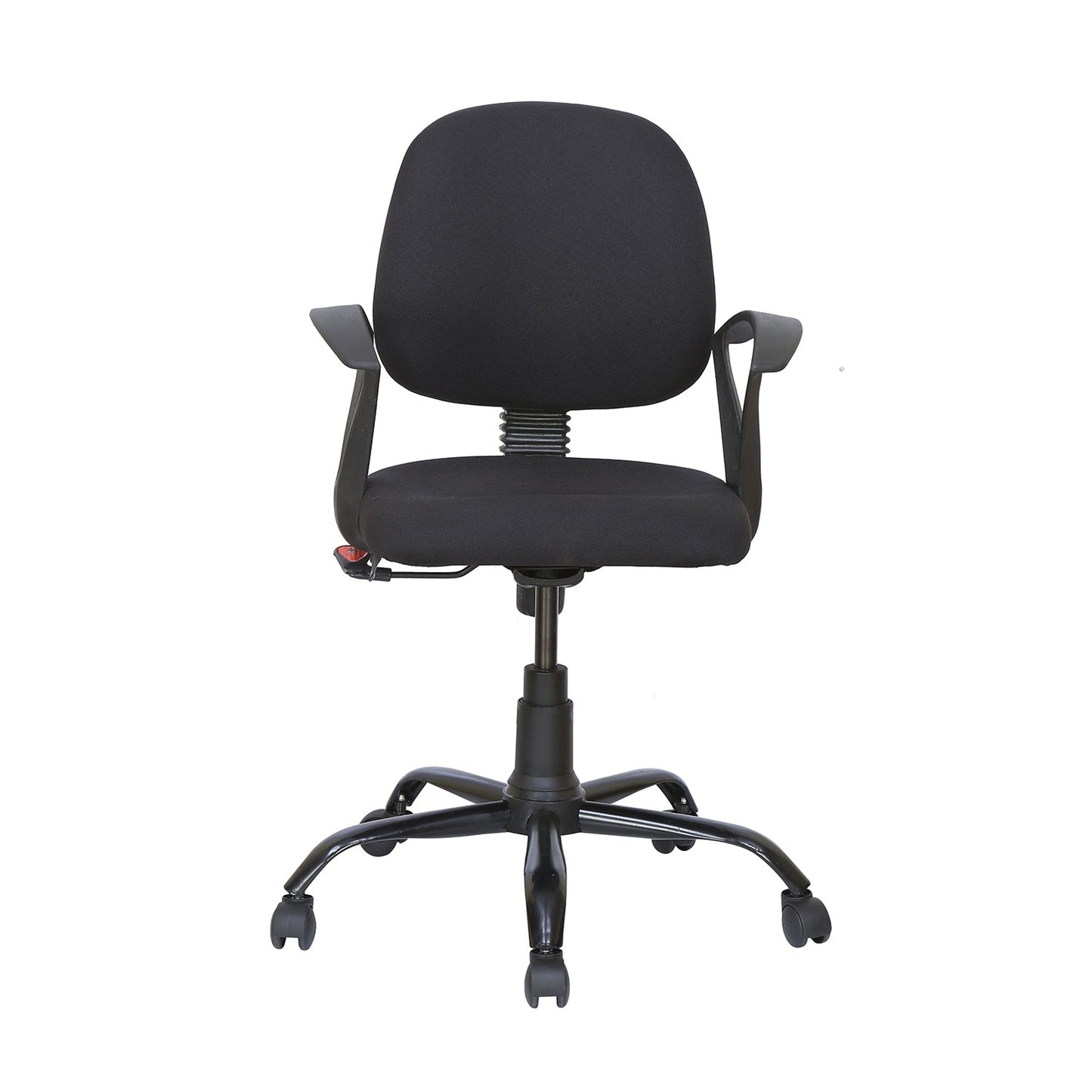 Nilkamal Remus Mid Back Fabric Chair (Black)