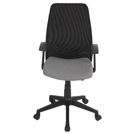 Nilkamal Rhine Mid Back Mesh Office Chair (Grey / Black)