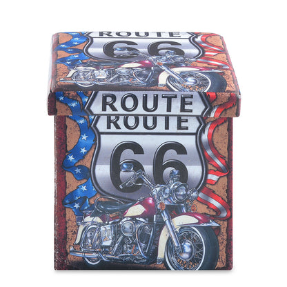 Nilkamal Route Folding Storage Ottoman (Grey)