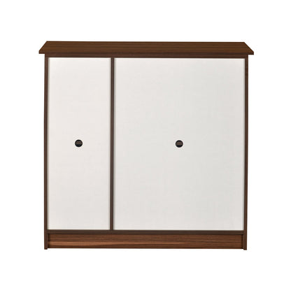 Nilkamal Rowan Shoe Cabinet (Walnut)