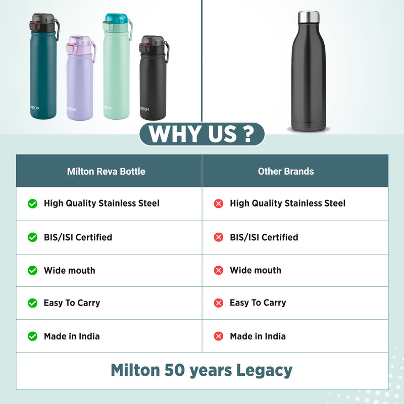 Reva Stainless Steel Bottle (Milton)