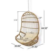 Fernán Single Seater Hanging Swing Without Stand For Balcony, Garden Swing