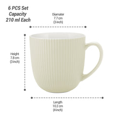 Ridge Ceramic Mug (Treo by Milton)