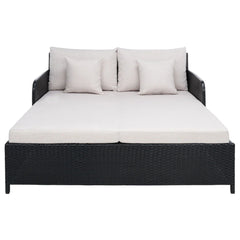Heper Outdoor Poolside Sunbed With Cushion Daybed