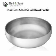 Stainless Steel Salad Bowl Portis