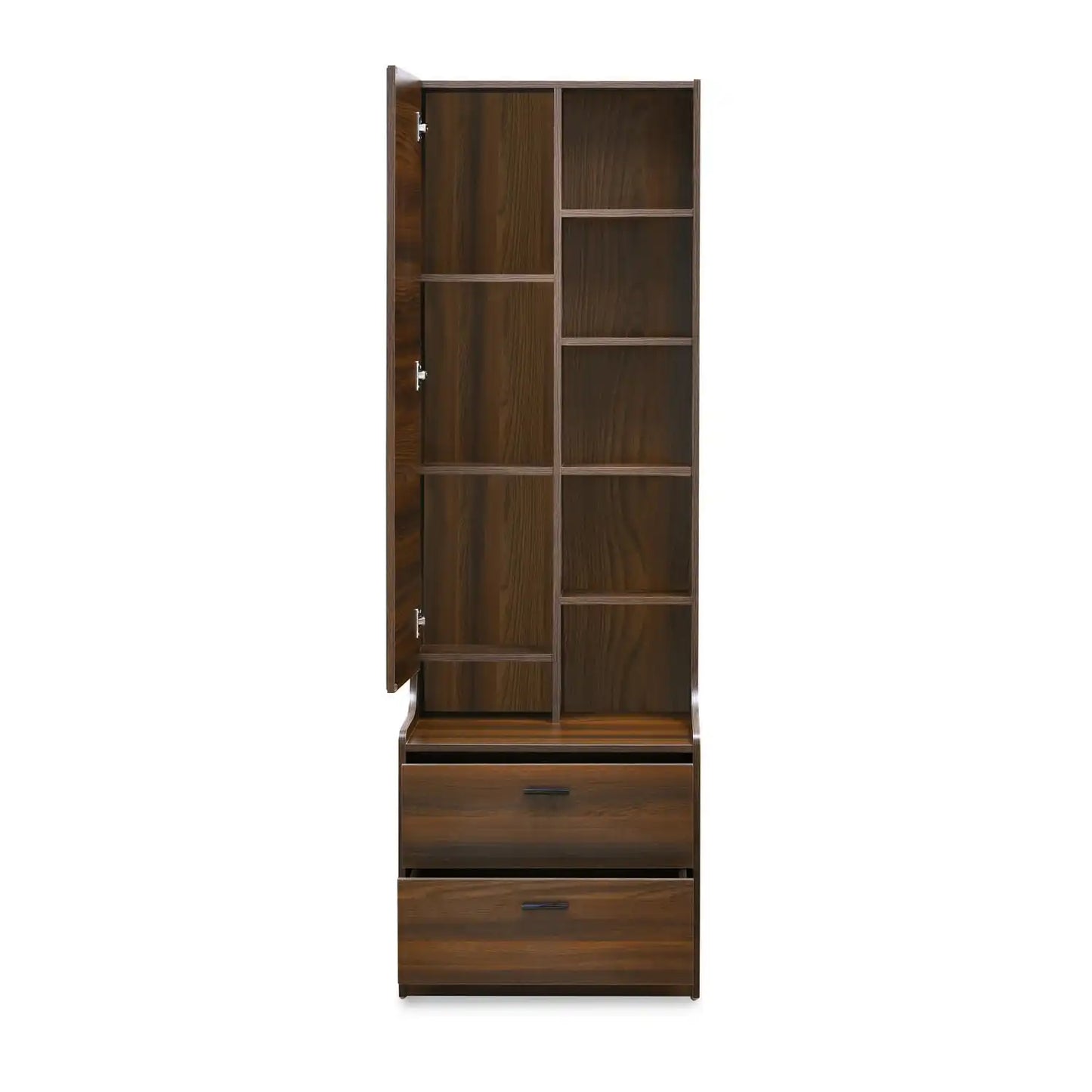 Nilkamal Serra Dresser with Mirror (Walnut)