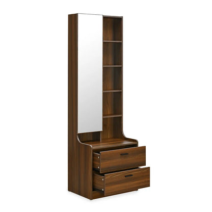 Nilkamal Serra Dresser with Mirror (Walnut)