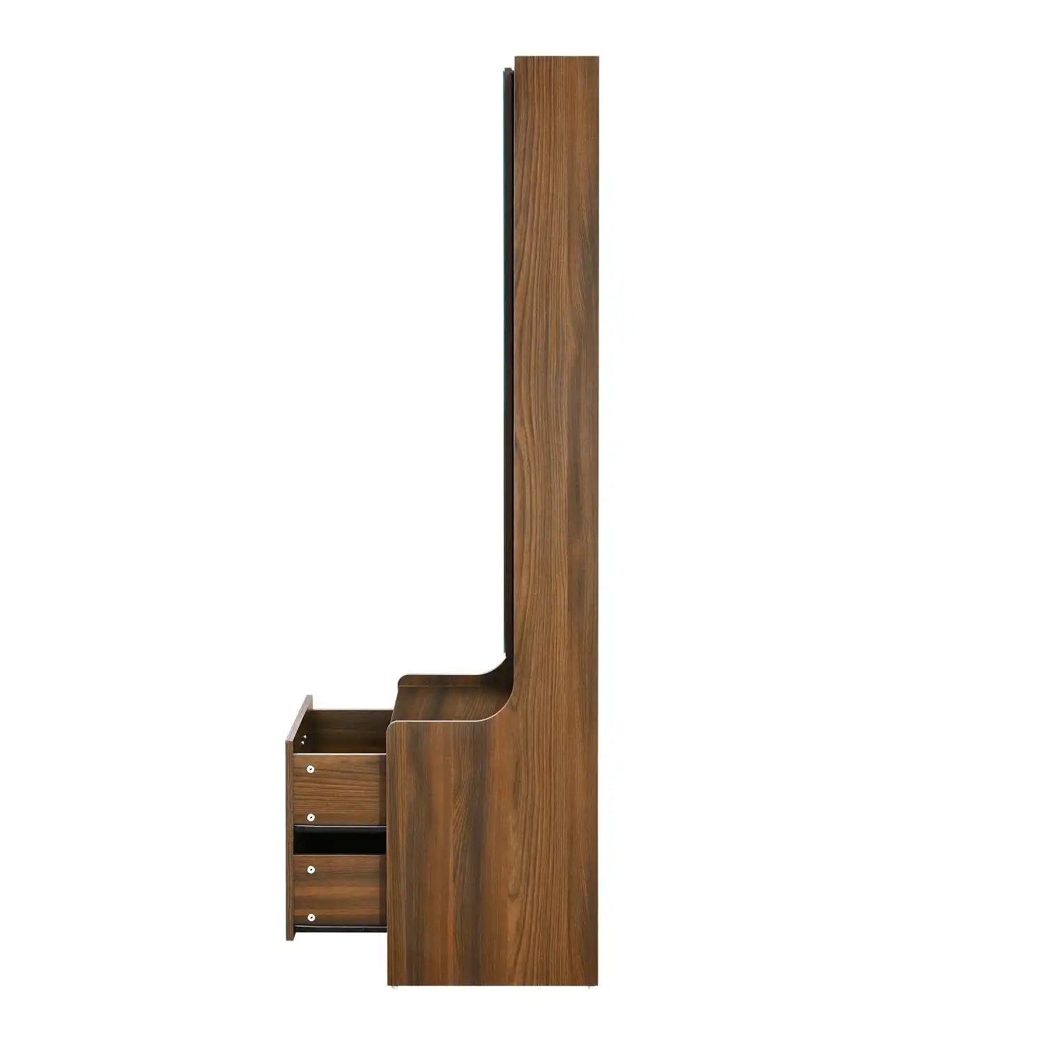 Nilkamal Serra Dresser with Mirror (Walnut)