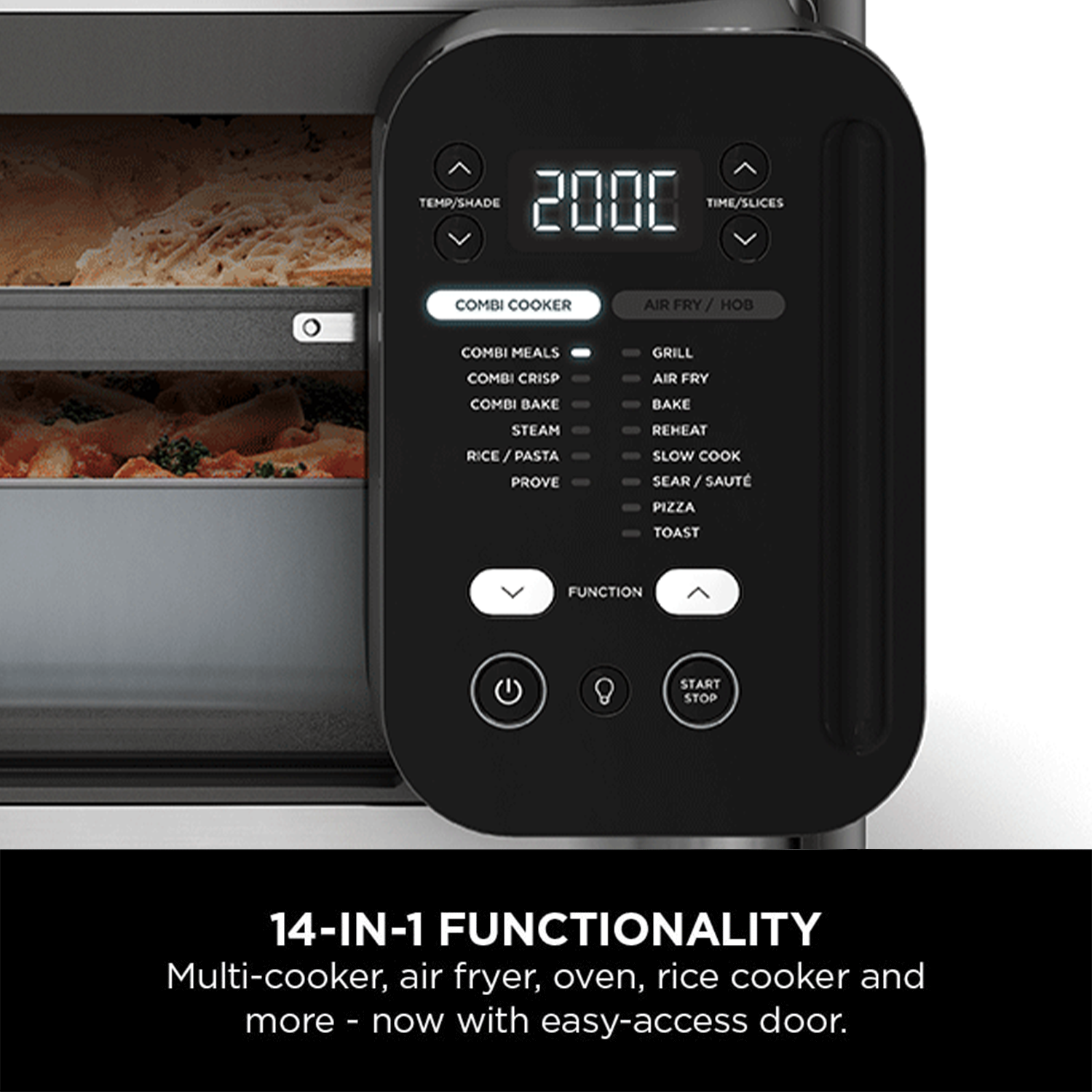 Ninja Combi 14-in-1 Multi-Cooker, Oven & Air Fryer (SFP701IN) | 12.5L, 3-Part Meals in 15 Mins