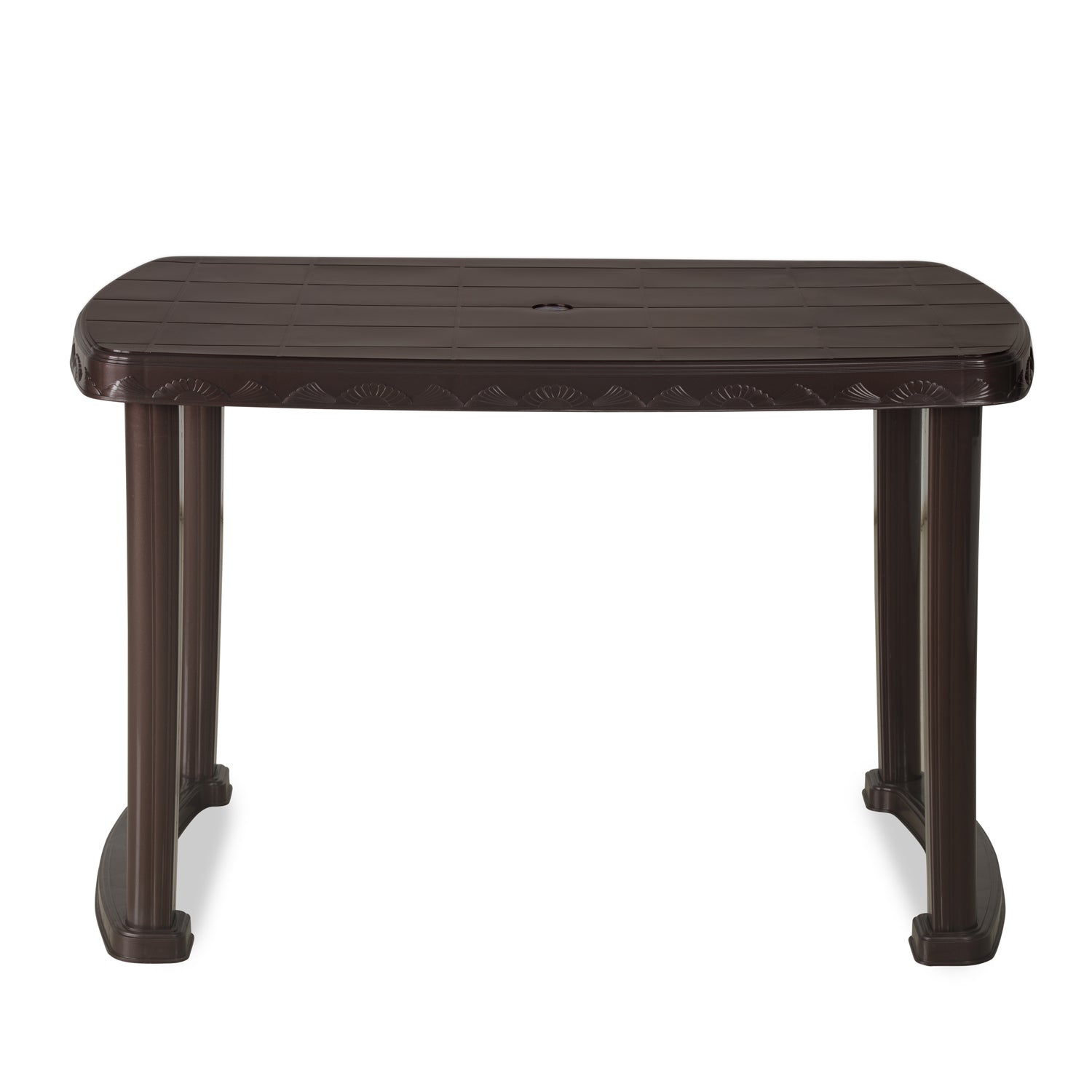 Nilkamal Shahenshah Dining Table (Weather Brown)