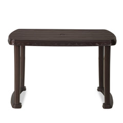 Nilkamal Shahenshah Dining Table (Weather Brown)