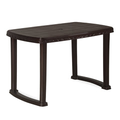 Nilkamal Shahenshah Dining Table (Weather Brown)