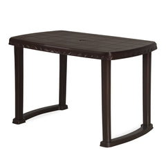 Nilkamal Shahenshah Dining Table (Weather Brown)