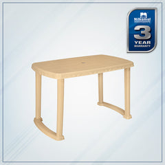 Nilkamal Shahenshah Dining Table (Marble Beige)