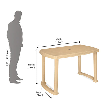 Nilkamal Shahenshah 4 Seater Dining Set