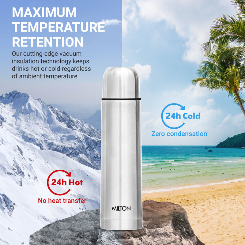 Personalized Flip Lid Thermosteel Bottle (Milton)
