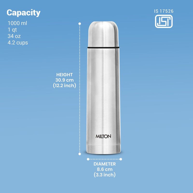 Personalized Flip Lid Thermosteel Bottle (Milton)