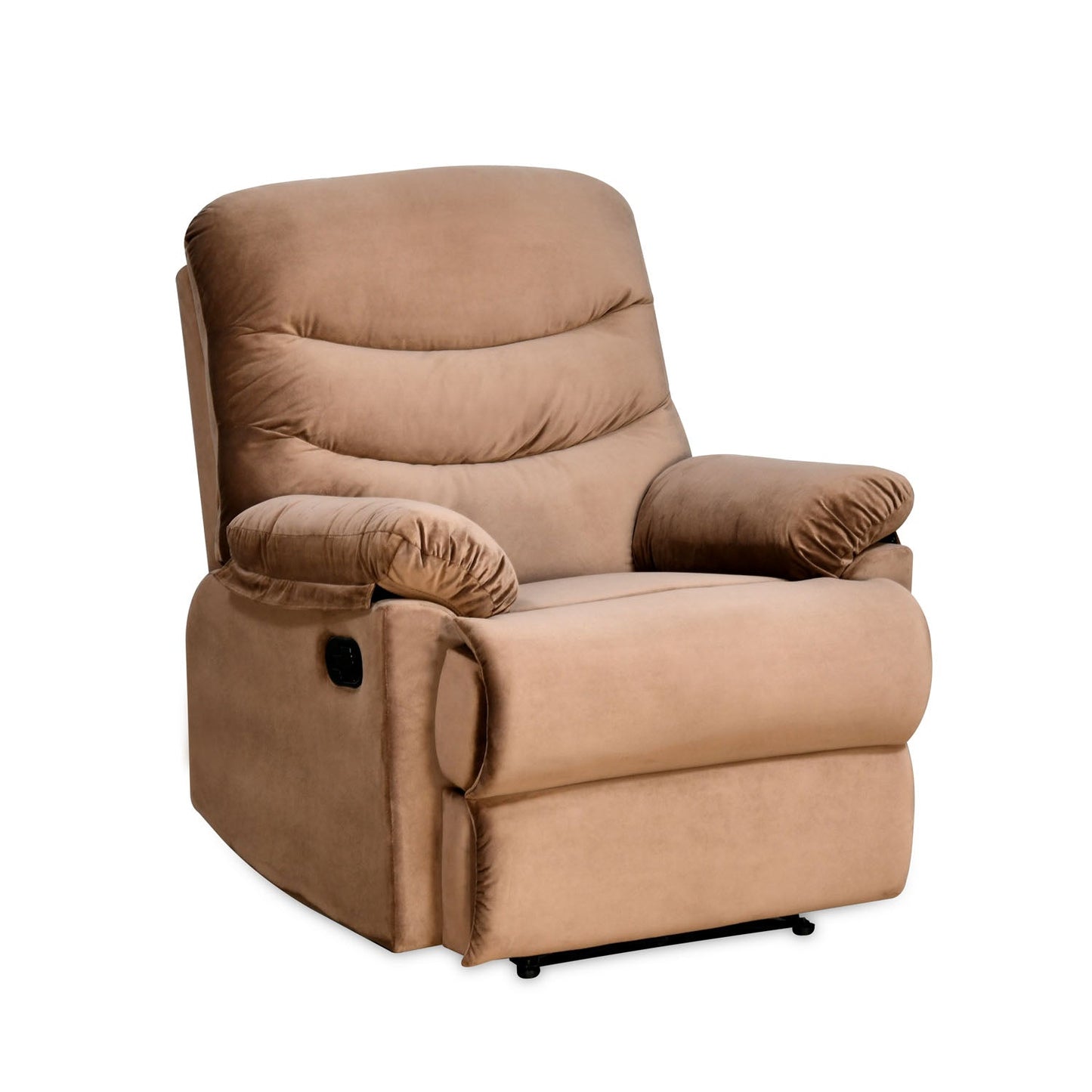 Nilkamal Skelton 1 Seater Manual Recliner Sofa (Brown)