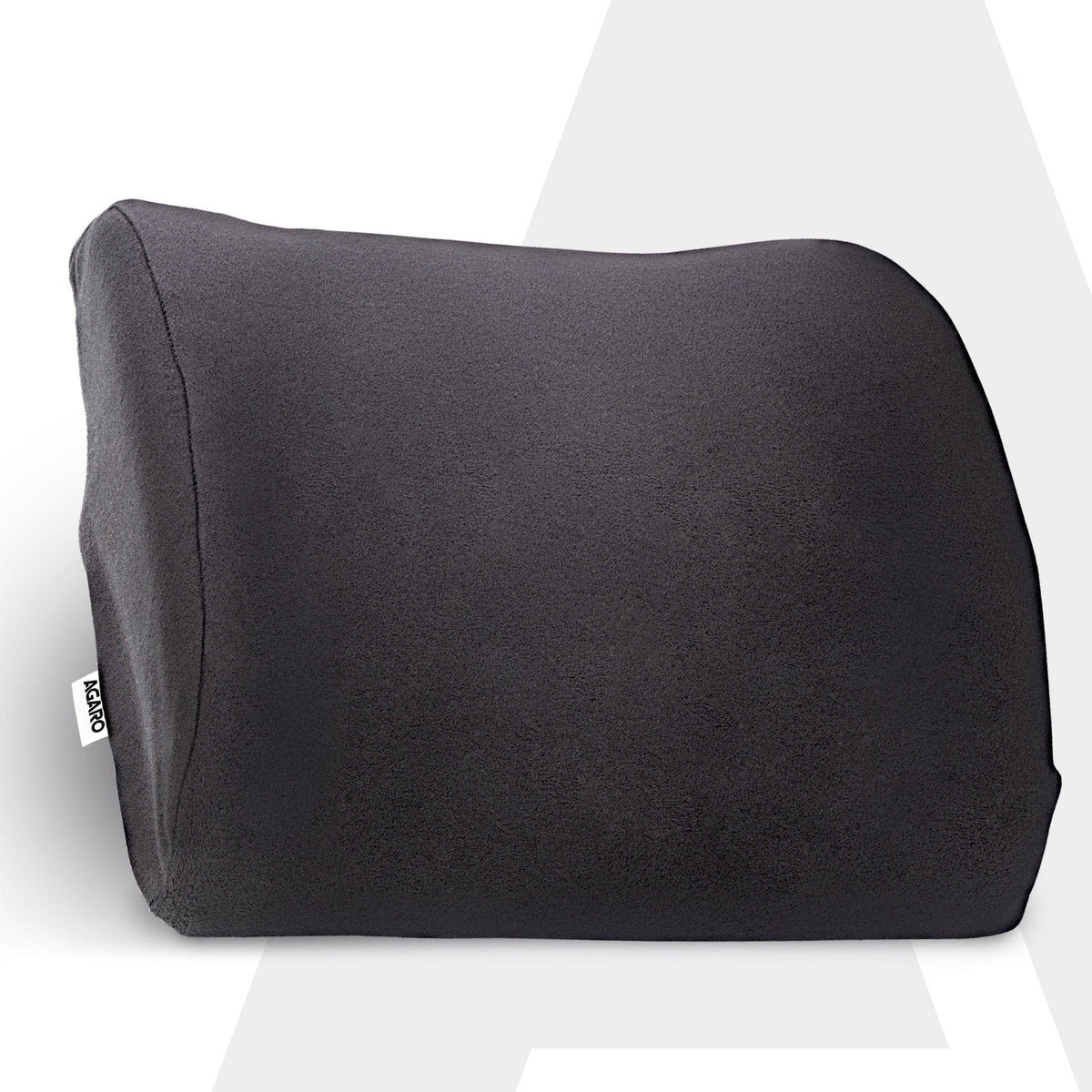 AGARO Back Support, For Chair & Car Seat, Chair Back Support, For Back Pain, Back Rest For Chair Office Lumbar Support, 
