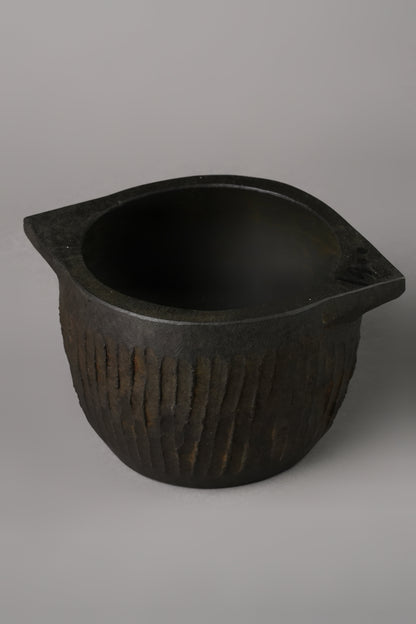 1 Week - TREATED Soap Stone Kerala Kalchatti (Medium) 1.5L