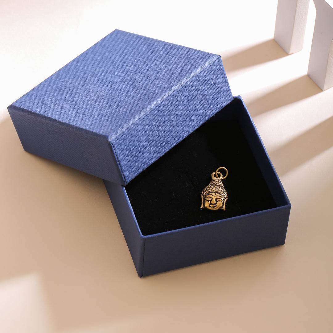 Brass Gautam Buddha Pendant With Box