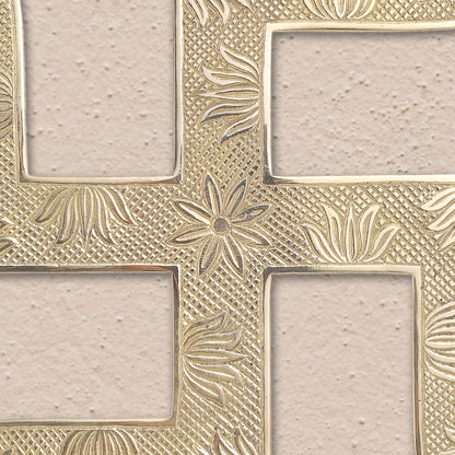 Brass Swastik Wall Hanging