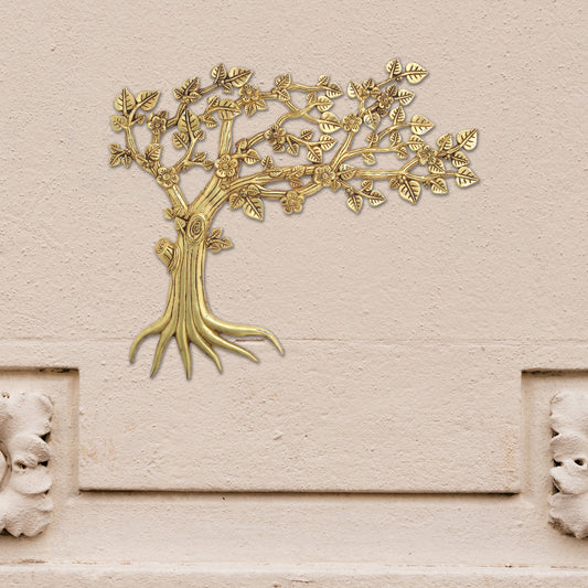 Brass Kalpvriksha Wall Hanging (19 Inch)