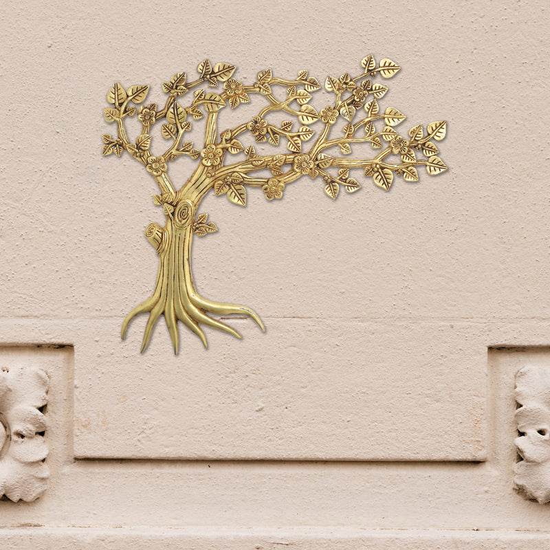 Brass Kalpvriksha Wall Hanging (19 Inch)