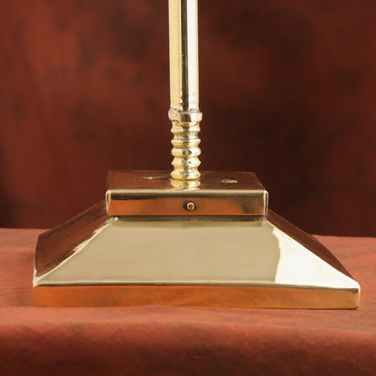 Handcrafted Brass Trishul with Damru & Bells