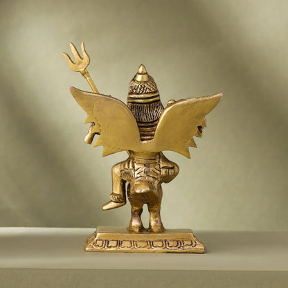 Brass Shani Dev Idol (4.5 Inch)