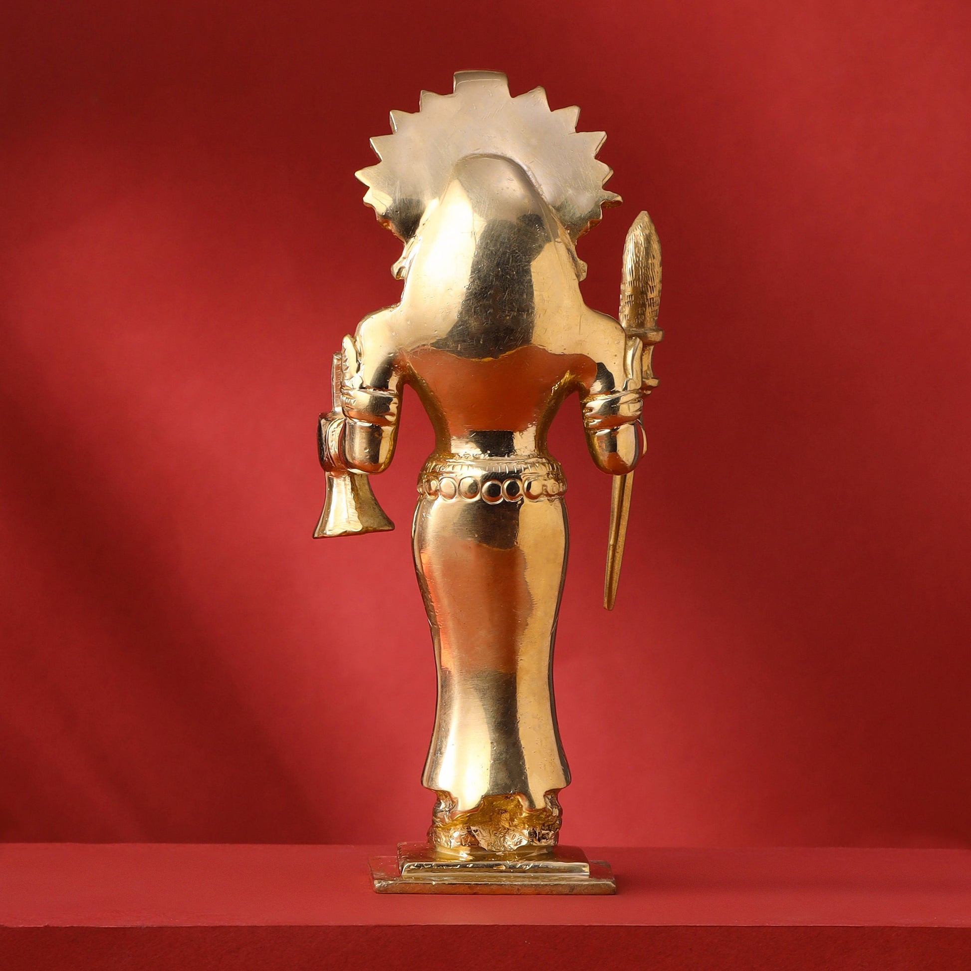 Brass Raksha Devi Idol (7.5 Inch)