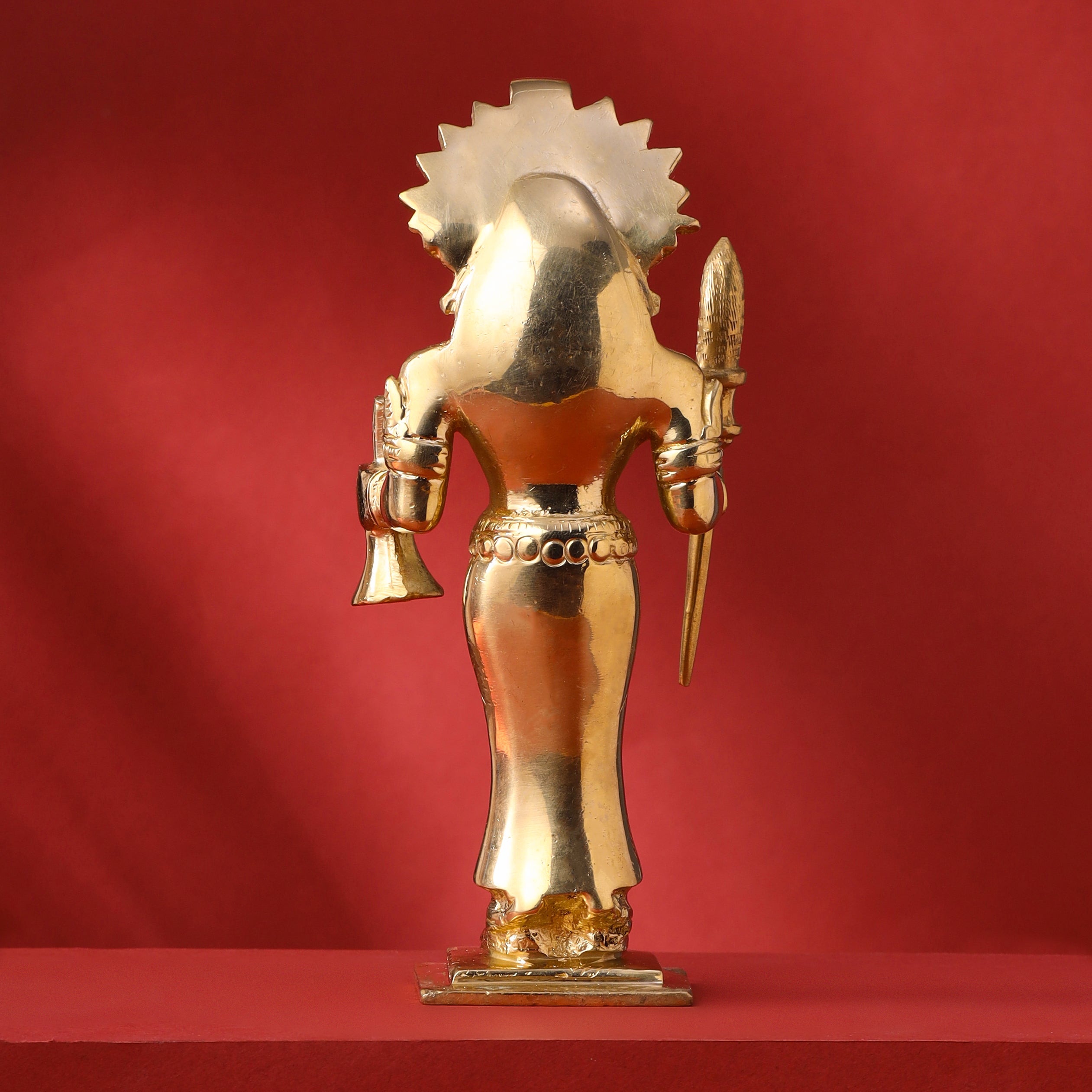 Brass Raksha Devi Idol (7.5 Inch)