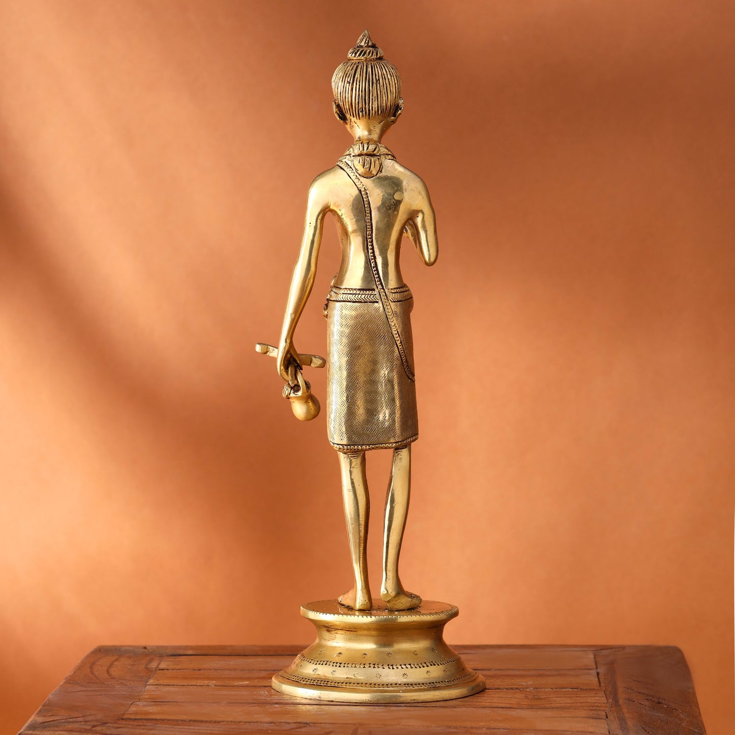 Brass Neelkanth Swami Narayan Idol (12 Inch)