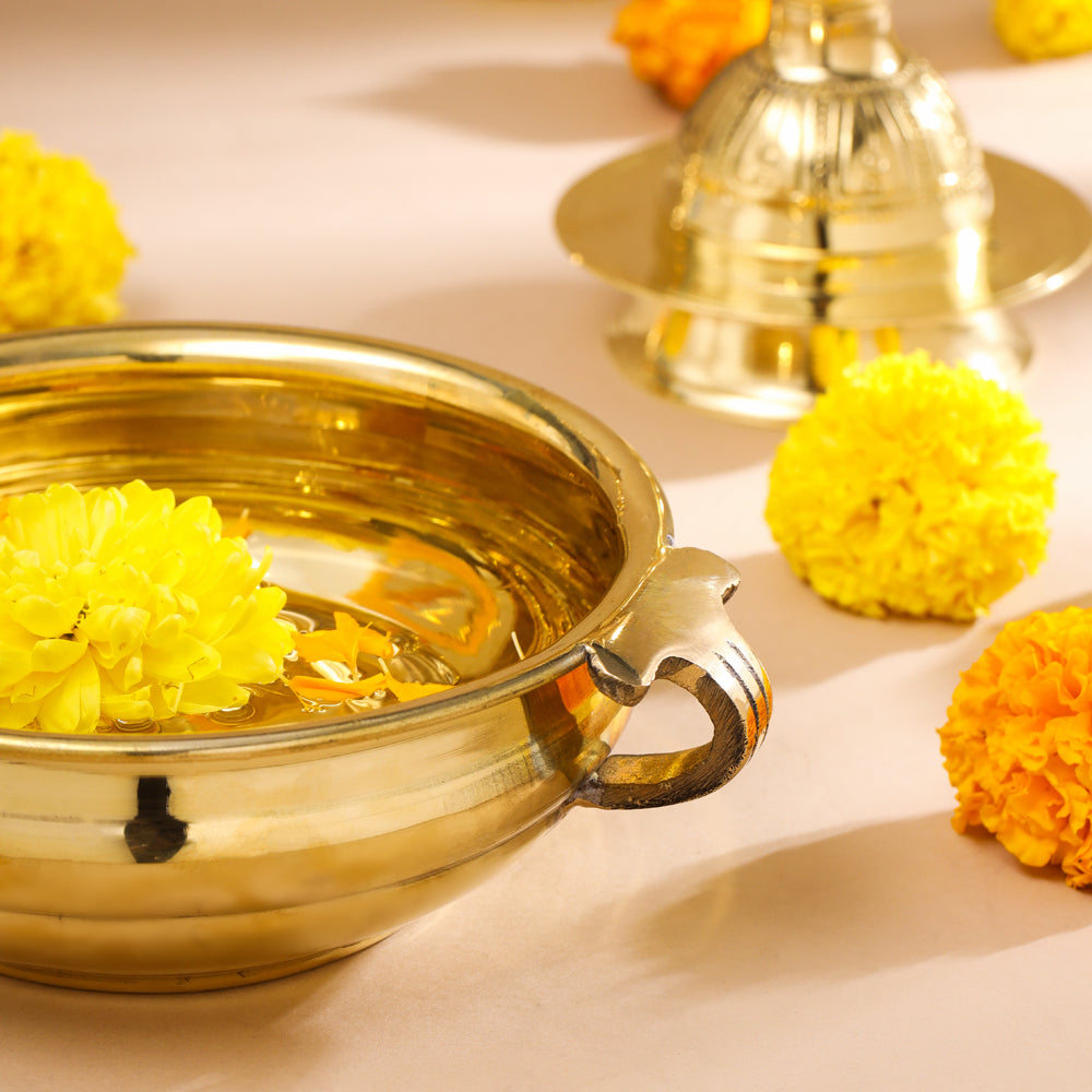 Brass Traditional Urli/Floater (2.5 Inch)