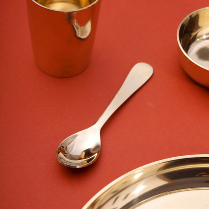 Kansa Thali/Dinner Set (1.6 Kg)