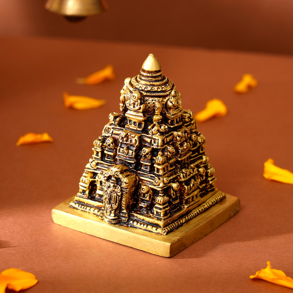 Brass Balaji Temple Model (3 Inch)